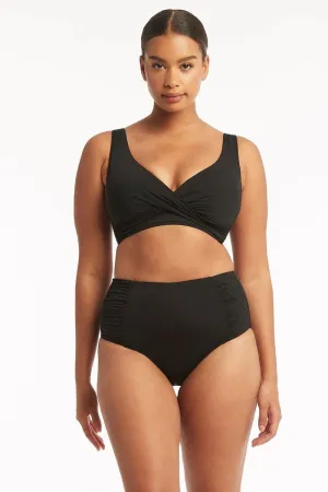 Sea Level - Essentials Cross Front Multifit Bra Top