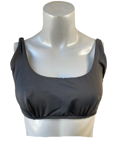 Seafolly Black Scoop Neck Swimsuit Top