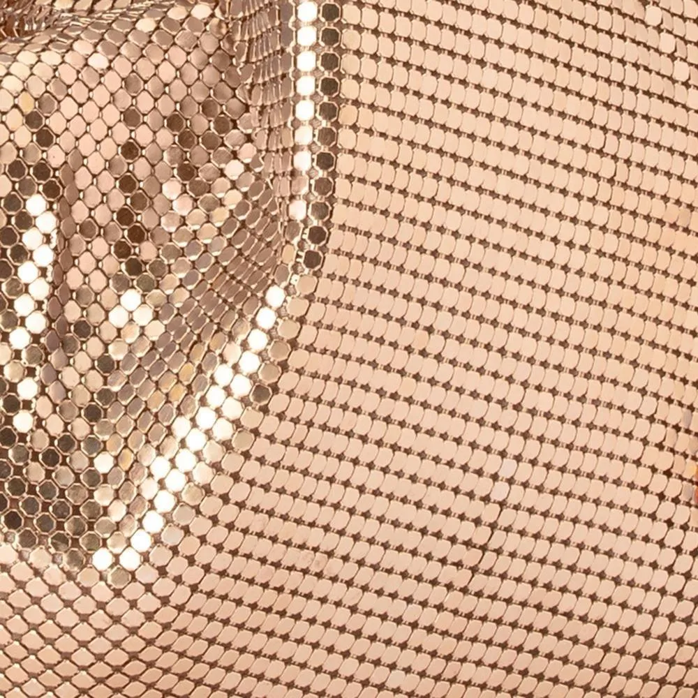Shar Mesh Convertible Bag -  Rose Gold