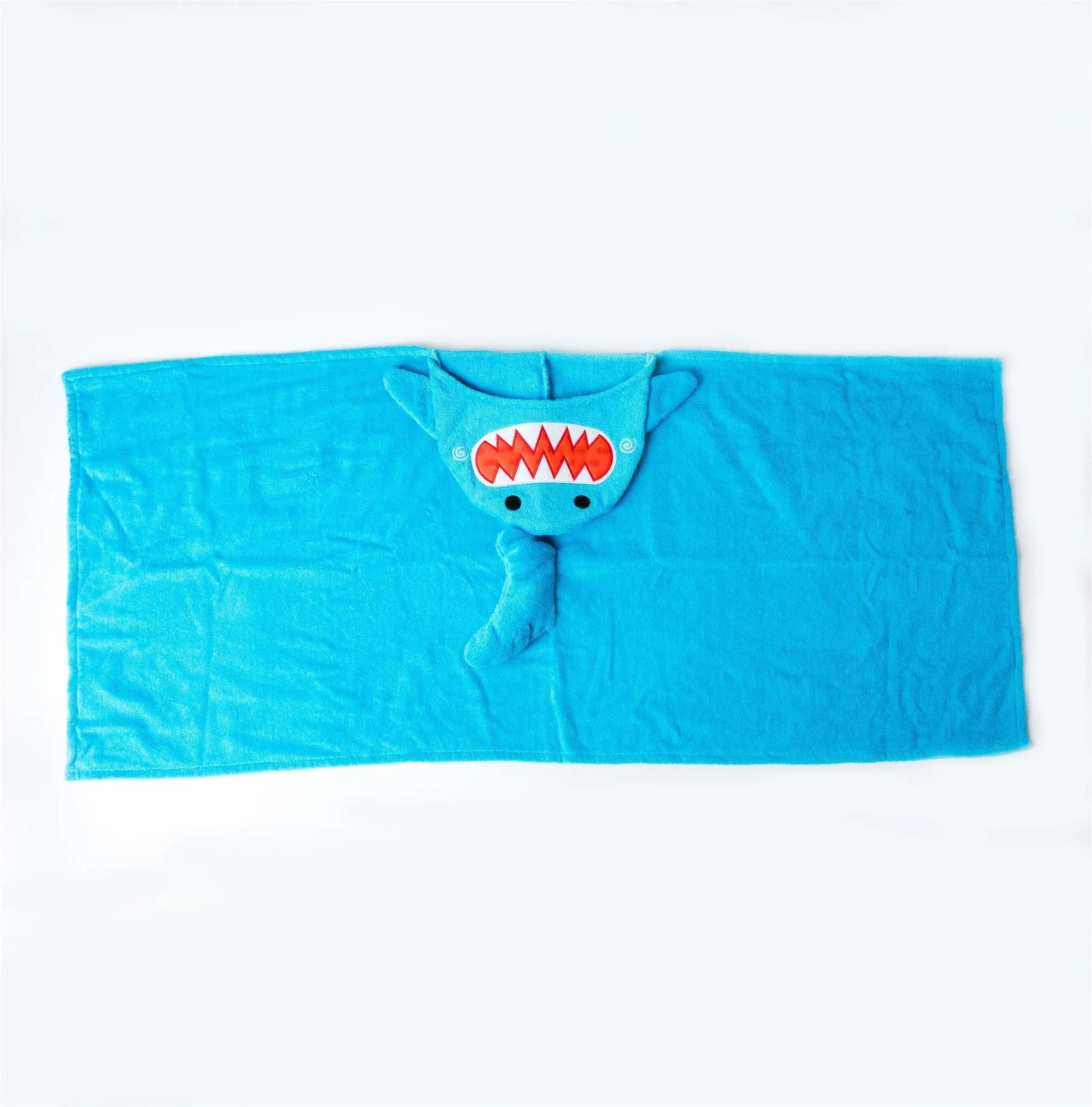 Sherman the Shark Hooded Towel