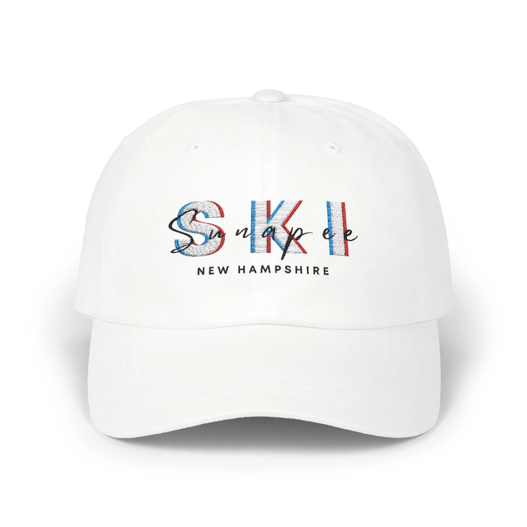 Ski Sunapee New Hampshire - Embroidered Baseball Hat
