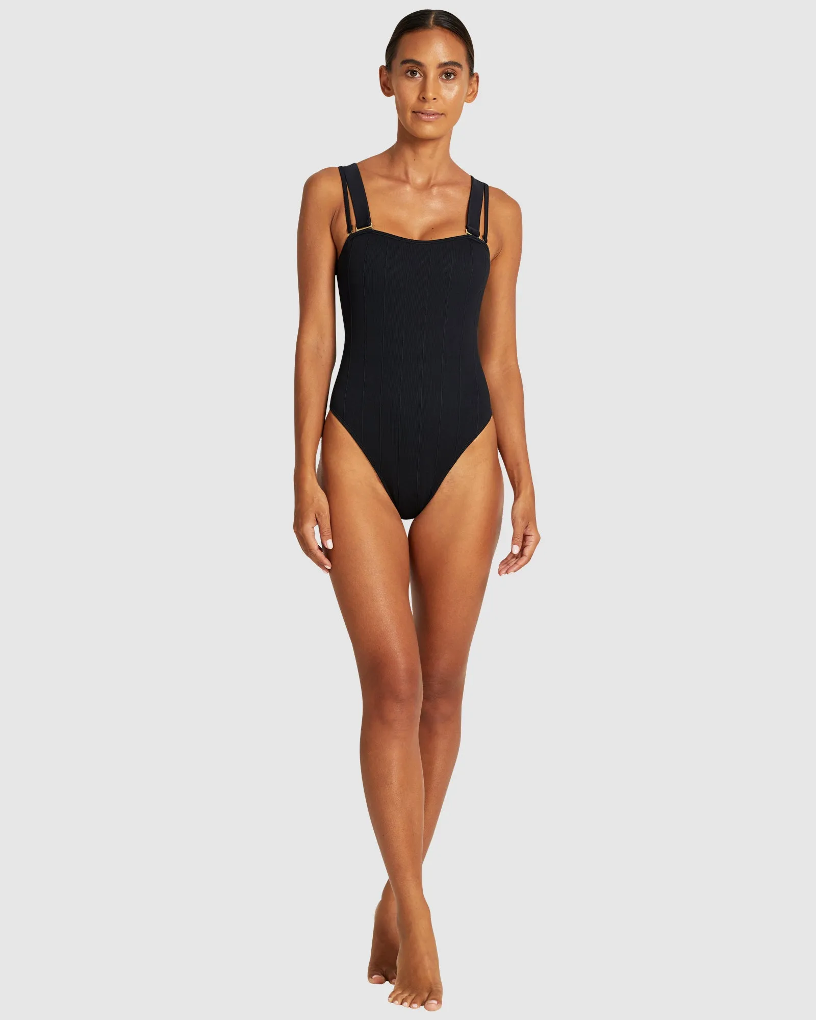 Slow Show - Black - One Piece Swimsuit