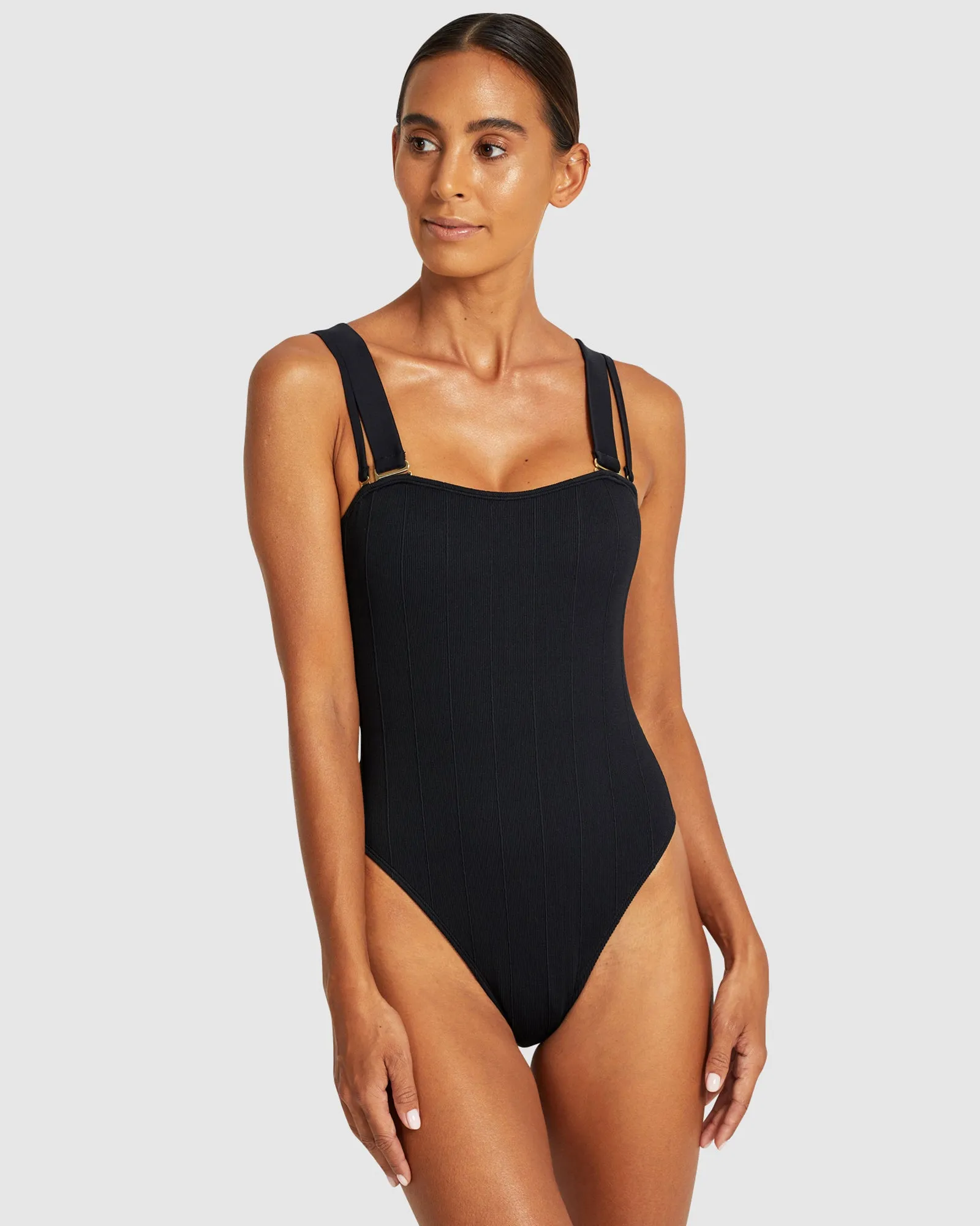 Slow Show - Black - One Piece Swimsuit