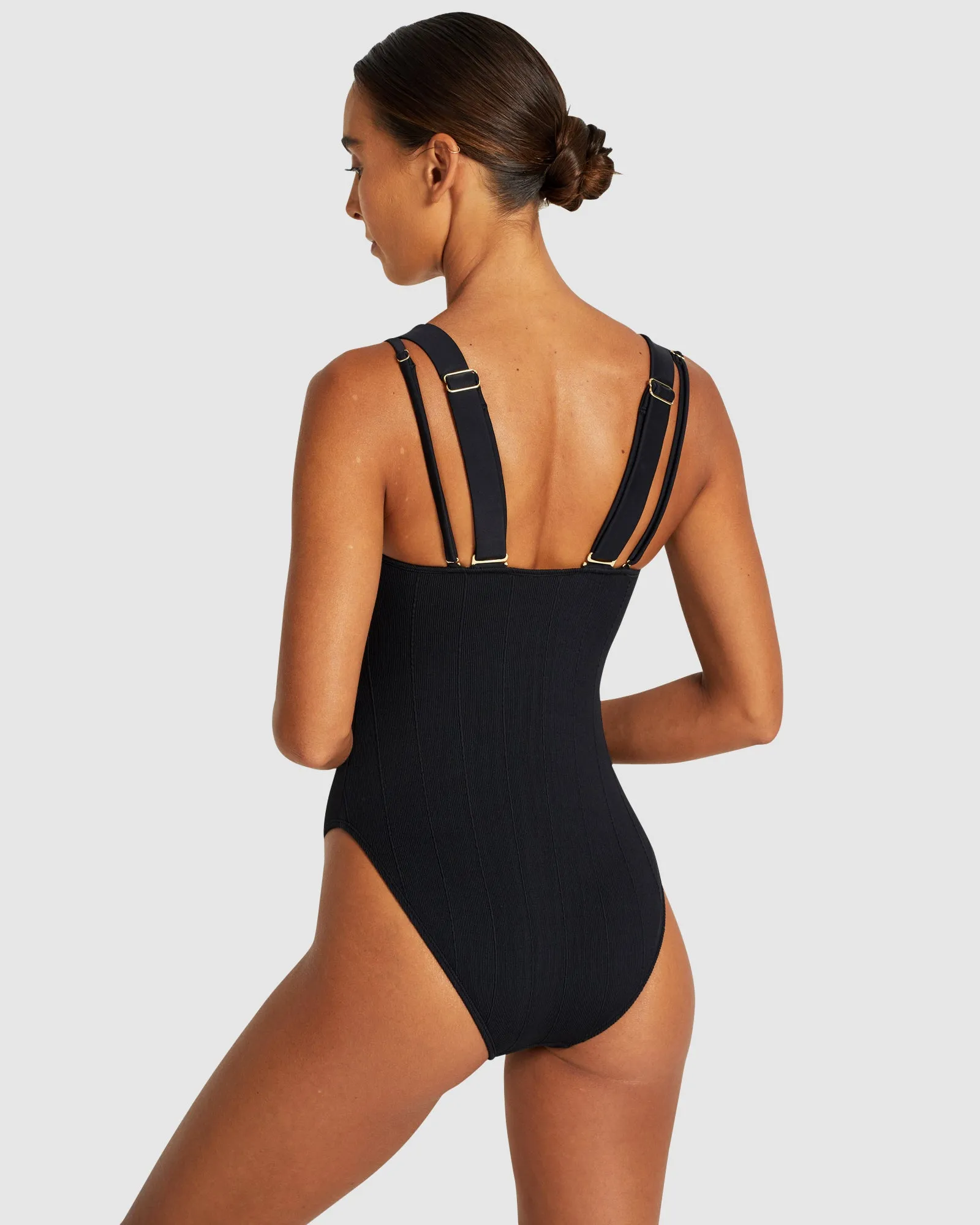 Slow Show - Black - One Piece Swimsuit
