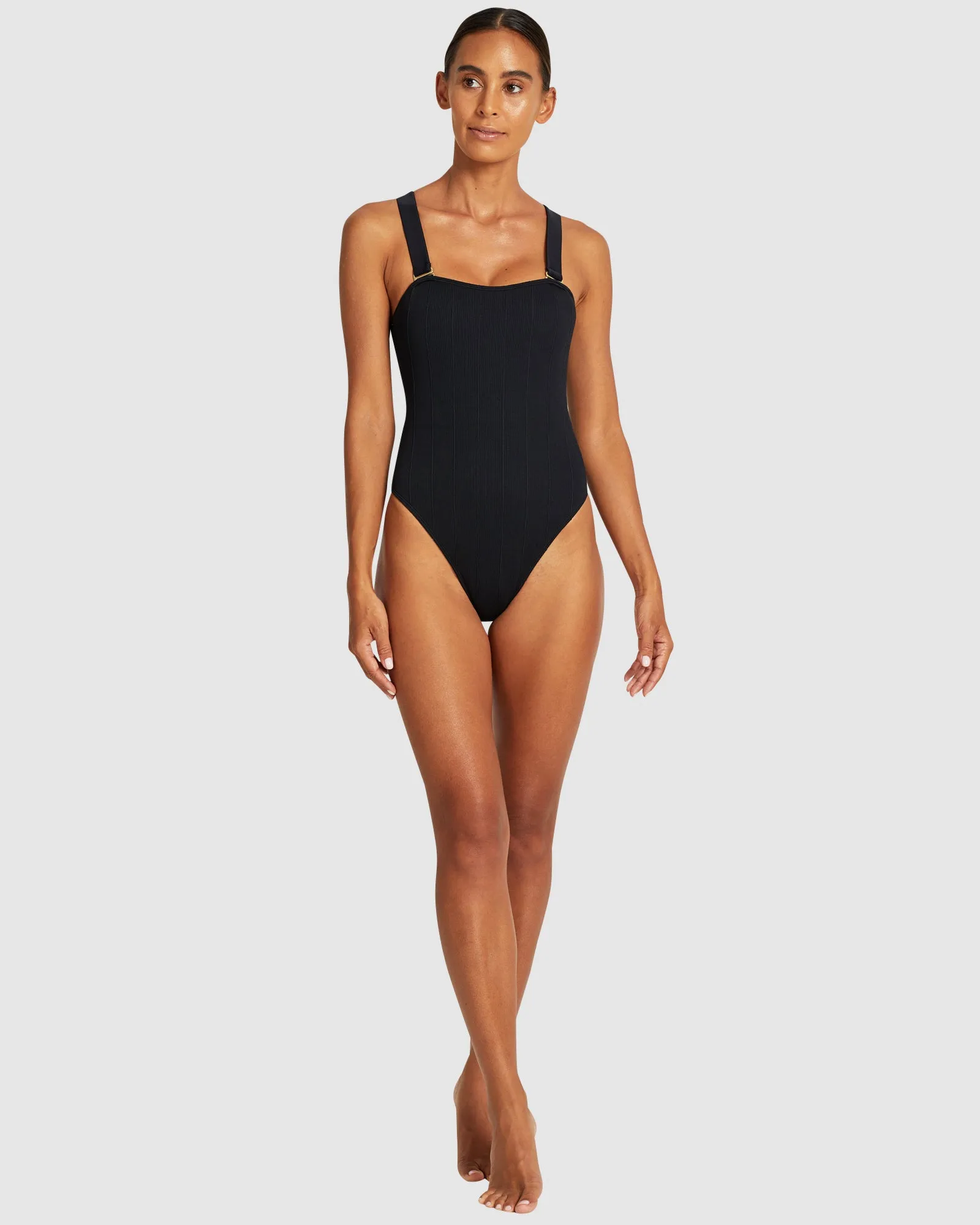 Slow Show - Black - One Piece Swimsuit