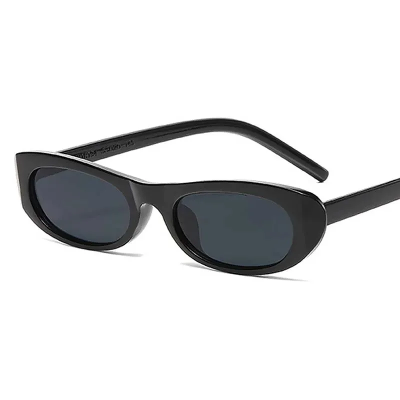 Small Frame Oval Sunglasses for Women
