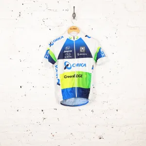SMS Santini Subaru Orica Green Edge Cycling Top Jersey - White - M