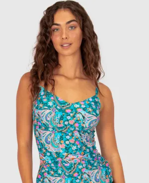 South Beach D-E tank   boyleg short SET - Jungle