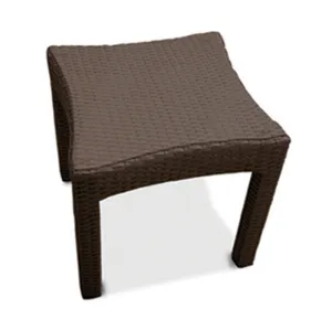 South Beach Side Table with Glass