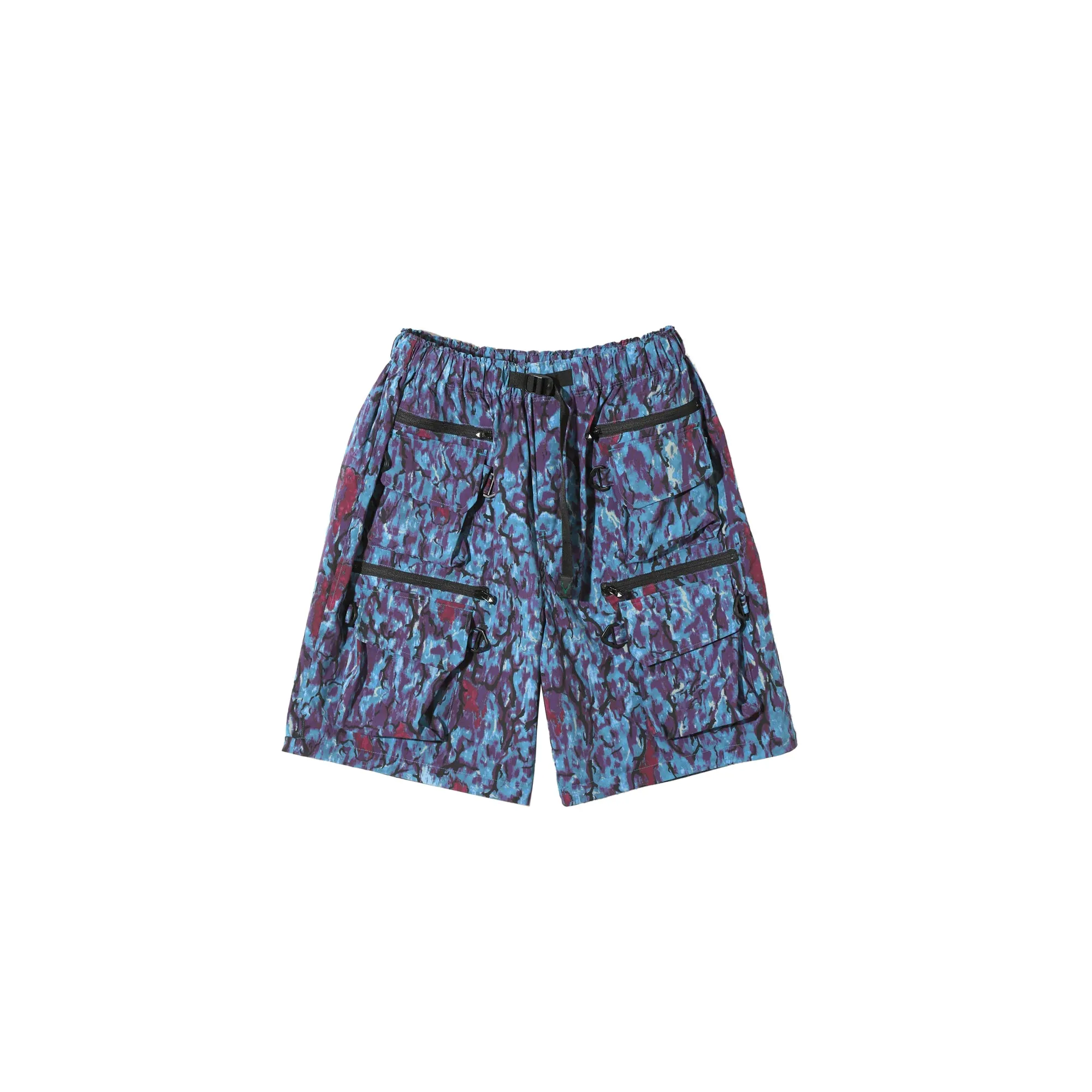 South2 West8 Mens Multi-Pocket Belted 2Way Pants