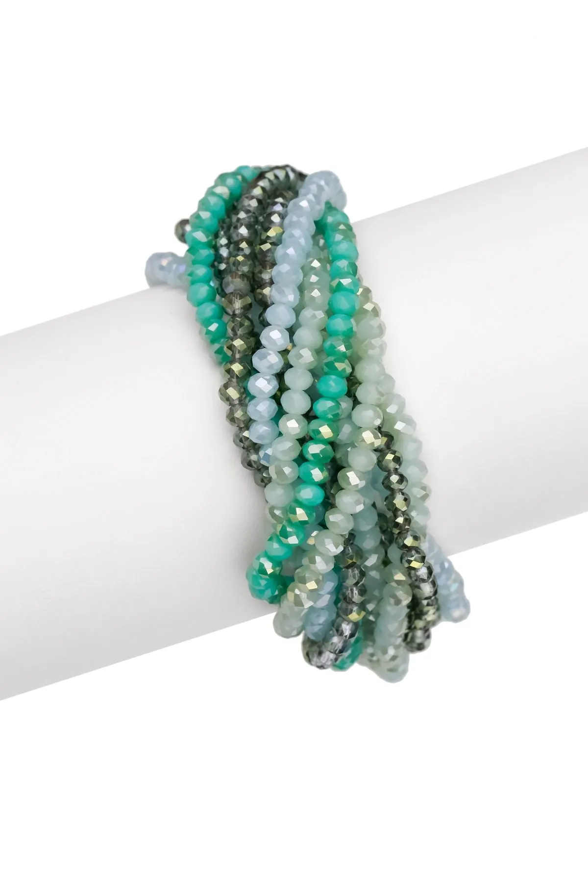 Sparkly Beaded Multi Strand Au
