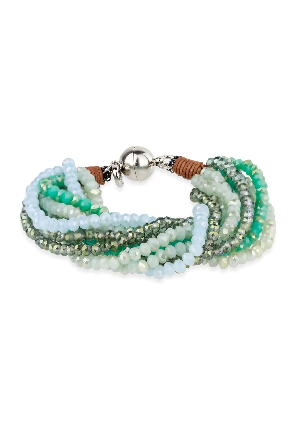 Sparkly Beaded Multi Strand Au