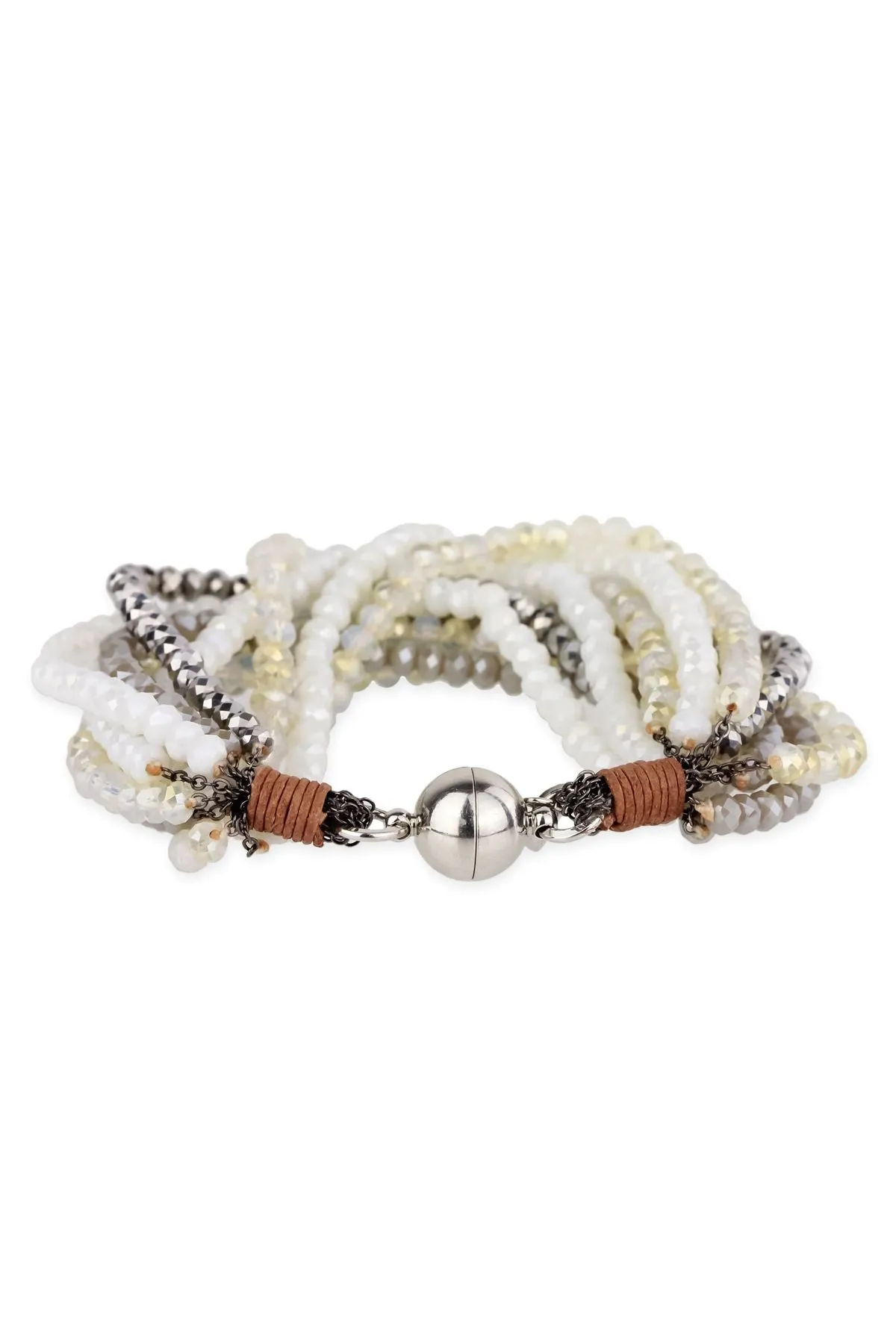 Sparkly Beaded Multi Strand Au