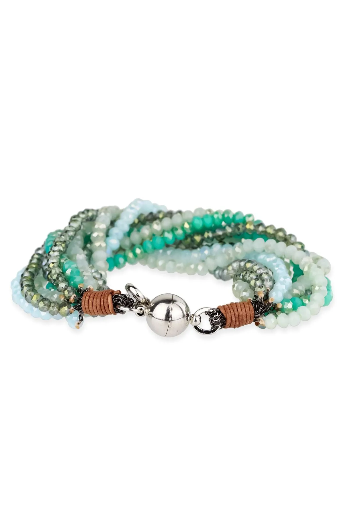 Sparkly Beaded Multi Strand Au