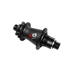 Sram MTB Hub X0 Rear 6 Bolt Disc 28 Hole Black/Silver QR/12mm XD