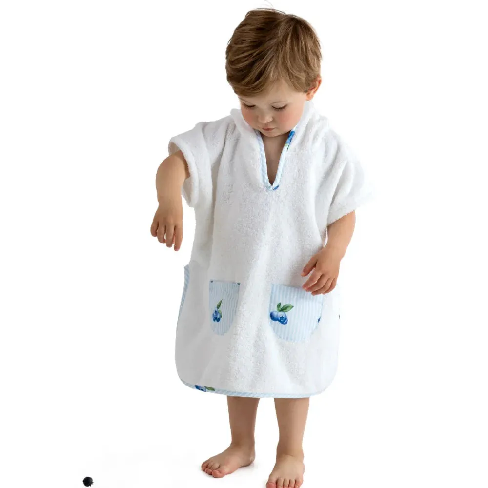 SS25 Meia Pata Boys Blueberries Beach Poncho