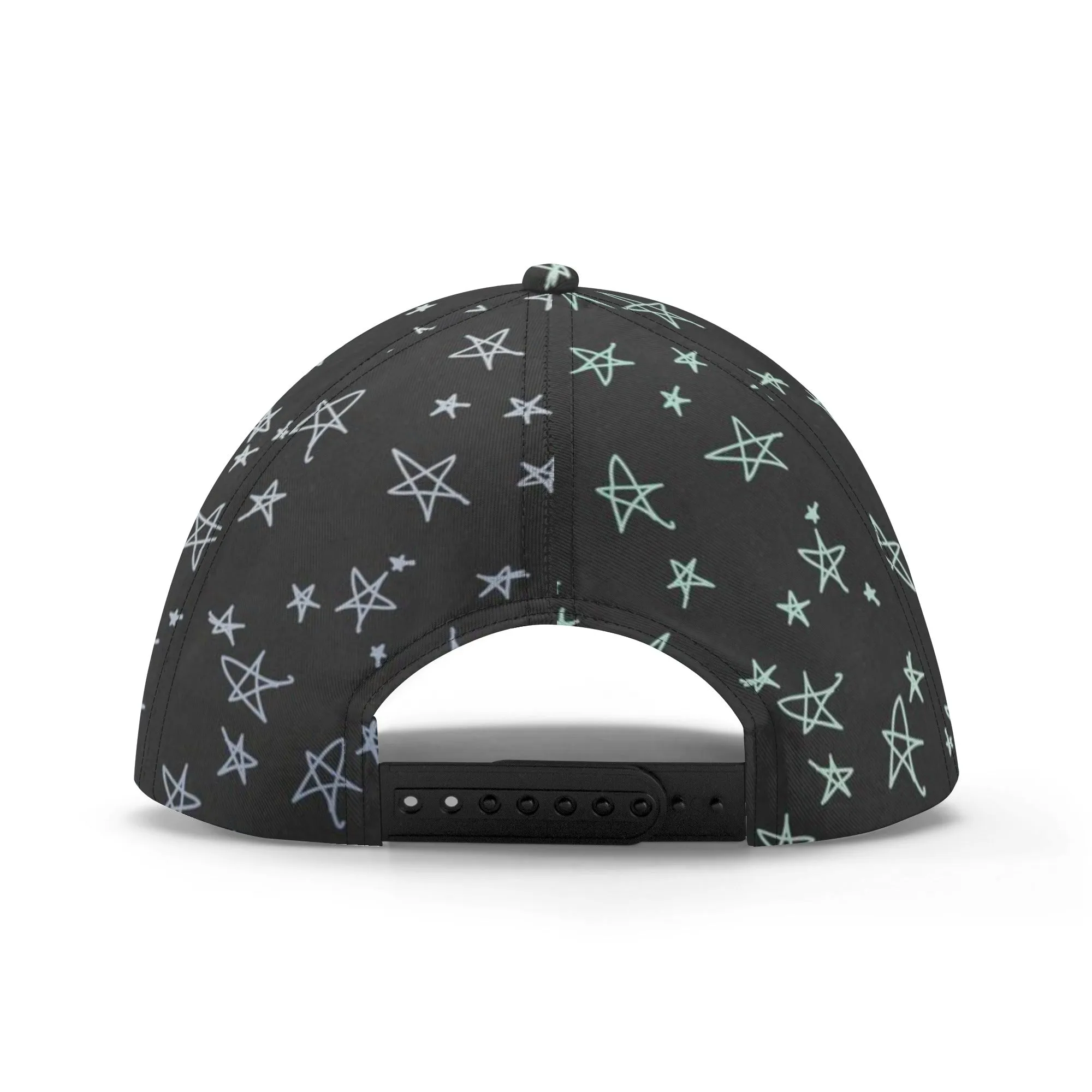 Stars Black Unisex Baseball Cap