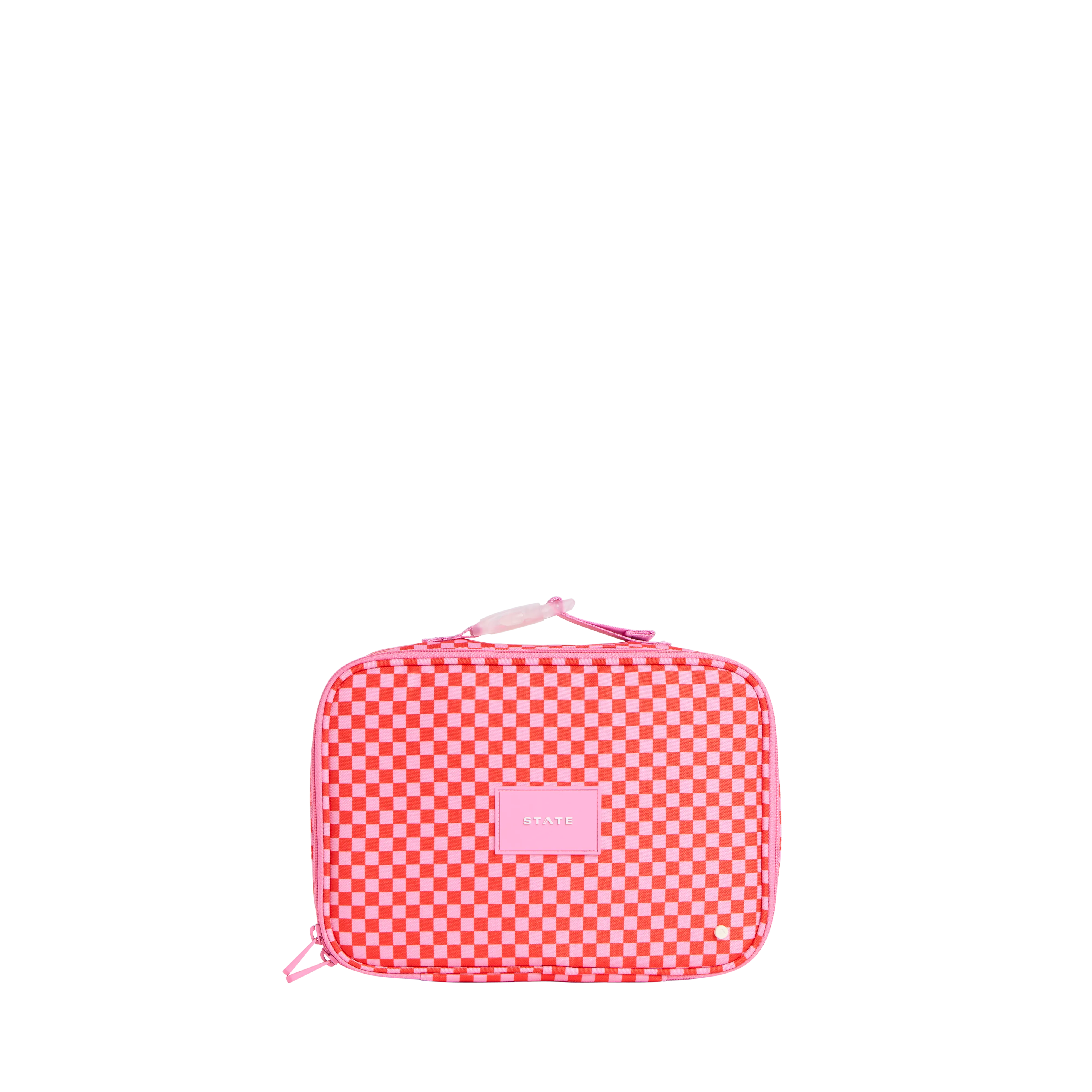 State Bags Rodgers Lunch Box - Strawberry Check
