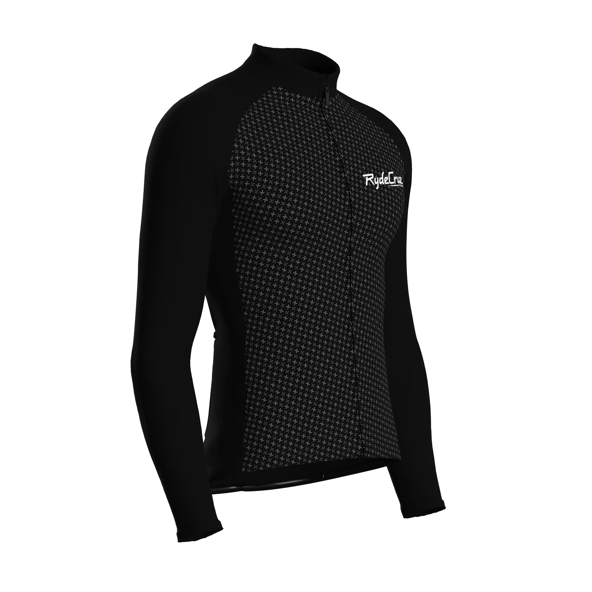 Stellar Grid | Black Male Long Sleeves Jersey
