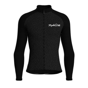Stellar Grid | Black Male Long Sleeves Jersey