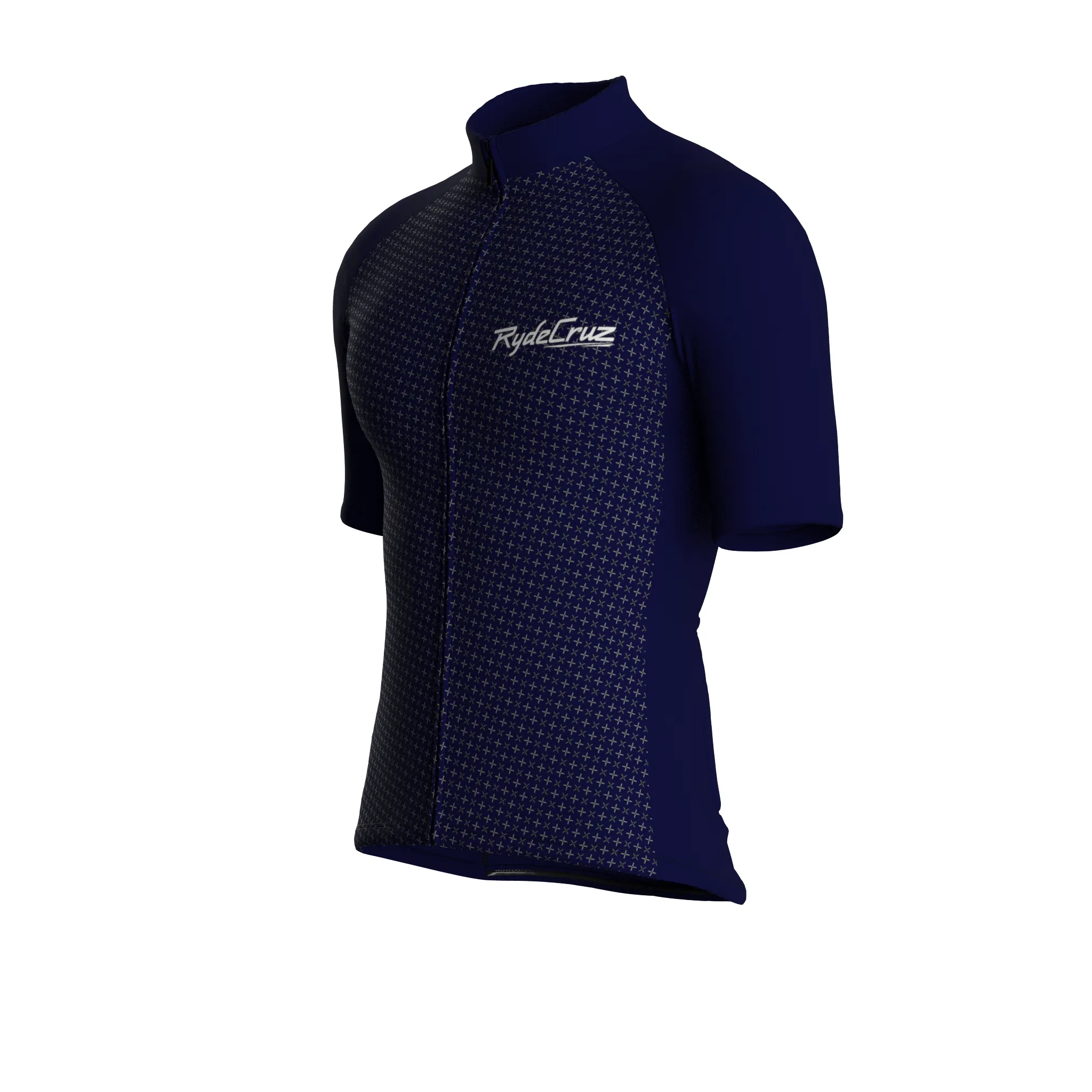 Stellar Grid | Dark Blue Male Short Sleeves Jersey