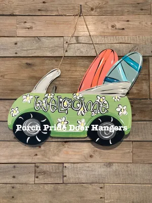 Surfs Up Convertible Summer Fun Door Hanger