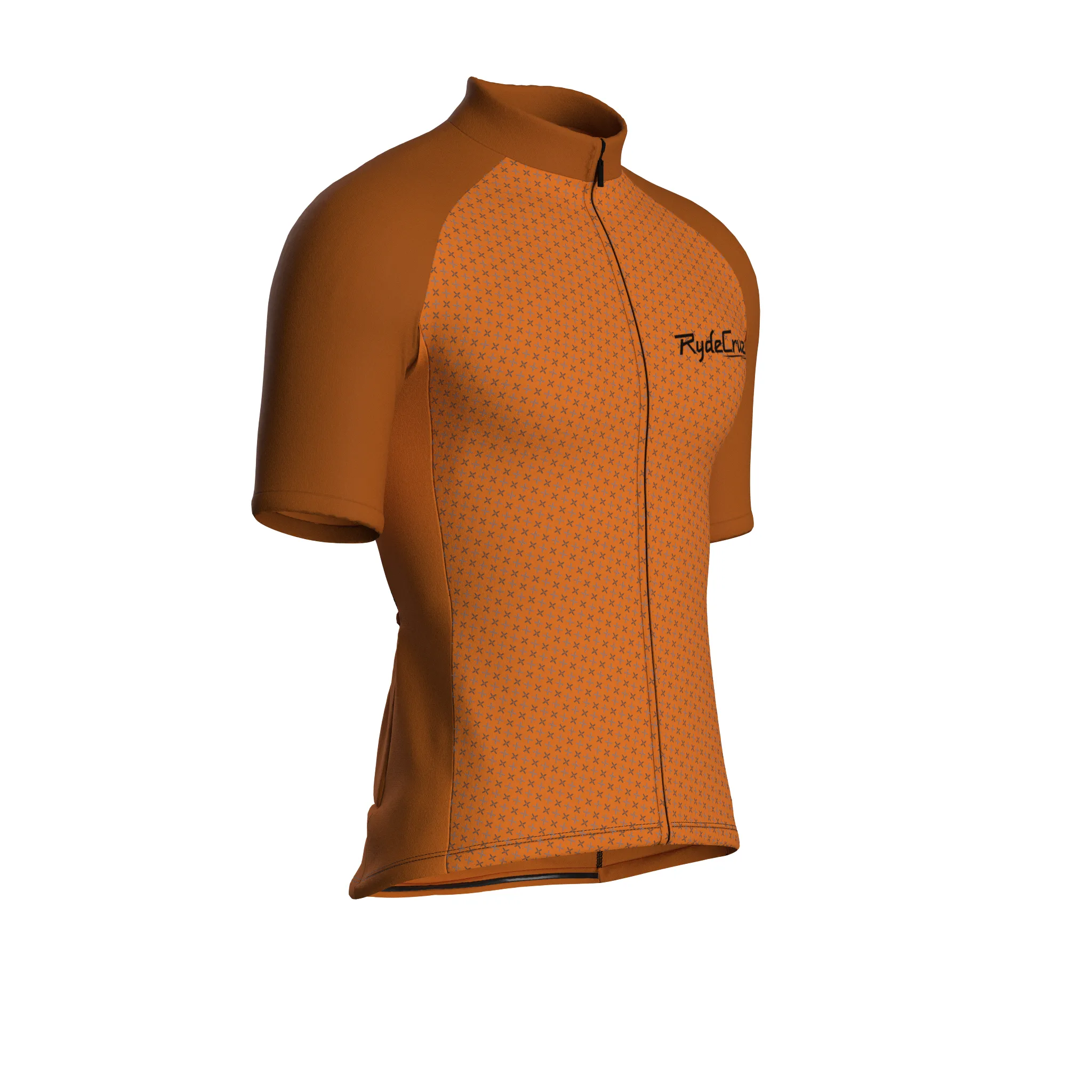 Swift Grid | Saffron Male Short Sleeves Jersey