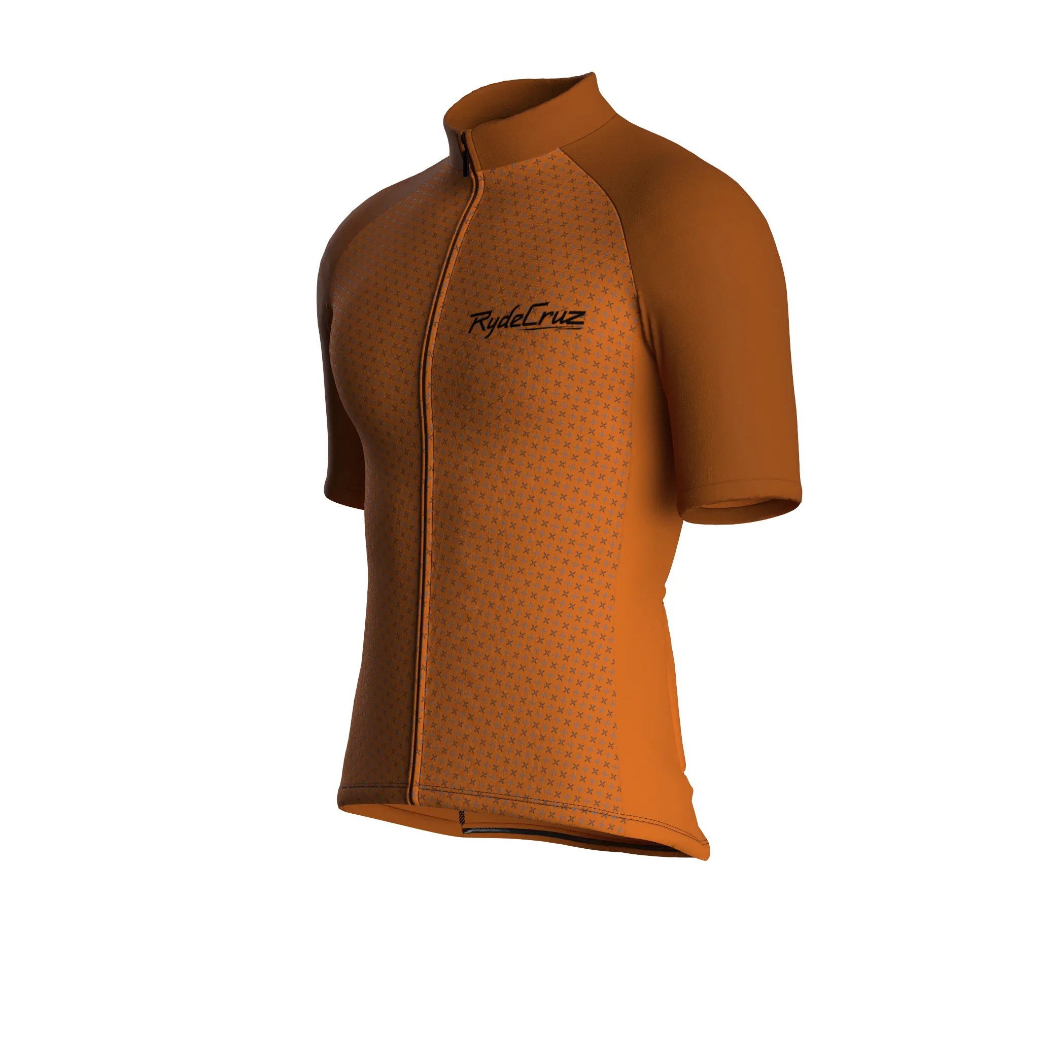 Swift Grid | Saffron Male Short Sleeves Jersey