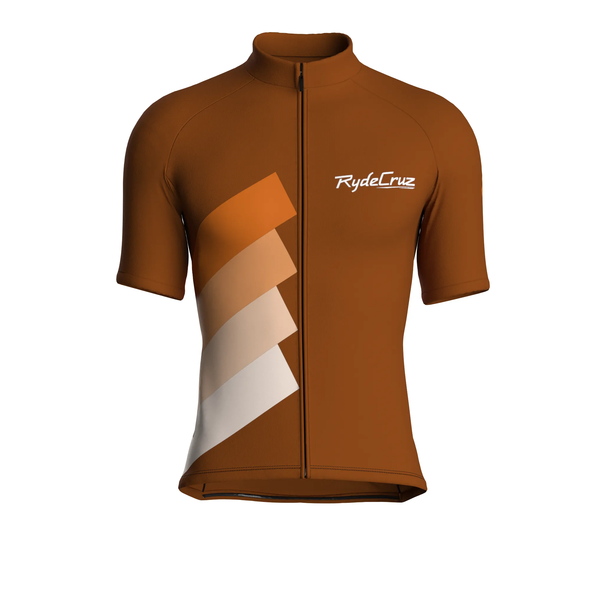 Synth Wave | Earth Brown Male Short Sleeves Jersey
