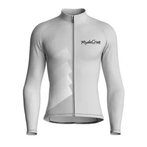 Synth Wave | Light Gray Male Long Sleeves Jersey