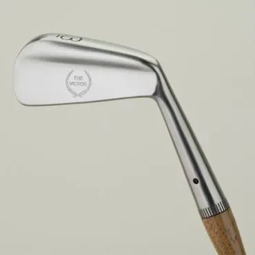 Tad Moore - Victor Model hickory shafted golf club 3 iron 28 degrees
