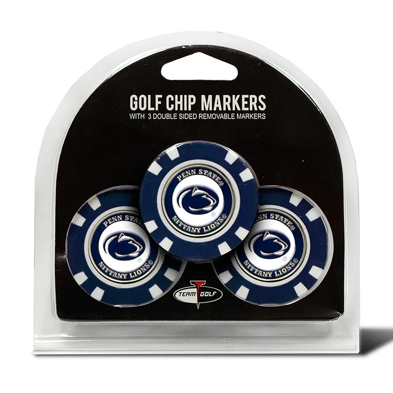 Team Golf 3 Pack Golf Ball Marker Chips