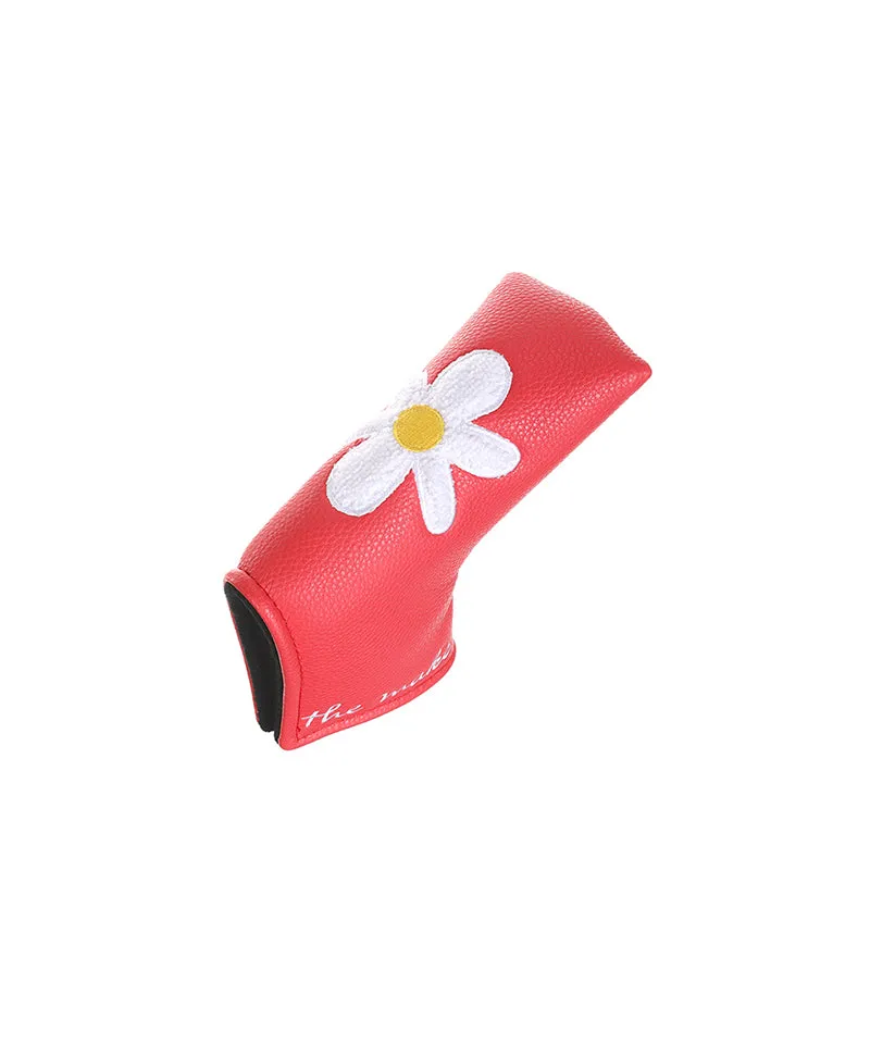 The Make Rosa Blade Straight Putter Cover - Coral Pink