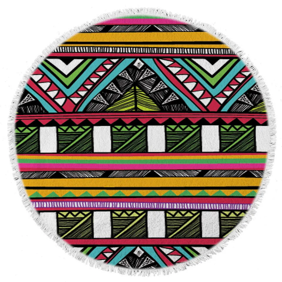 The Tropicana Round Towel