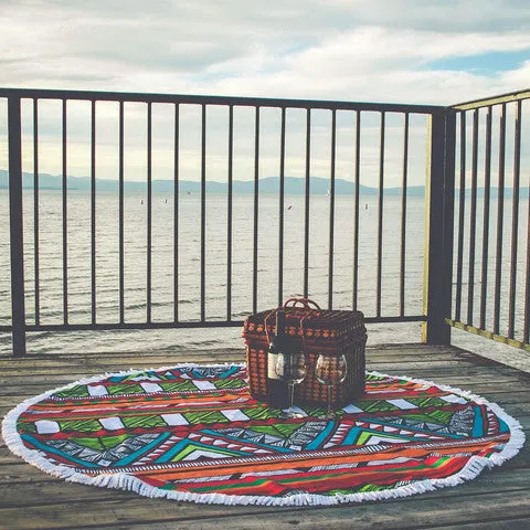 The Tropicana Round Towel