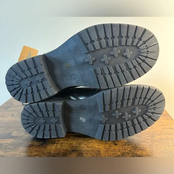 Thereabouts Girls Piper Black Stacked Heel Hiking Boot NWT various sizes