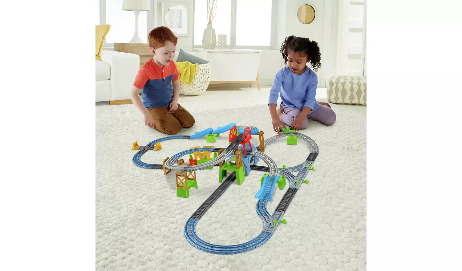 Thomas & Friends Track Master Percy 6-in-1 Builder Train Set