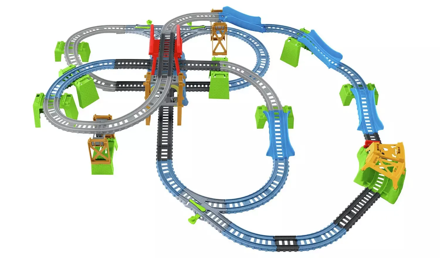 Thomas & Friends Track Master Percy 6-in-1 Builder Train Set