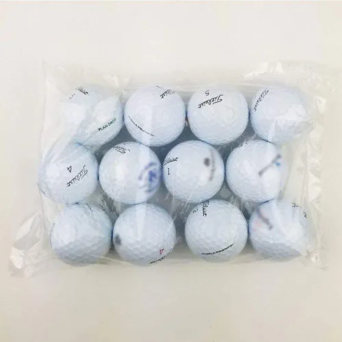 Titleist Pro V1x Left Dash Overrun Golf Balls (12 Pack) White
