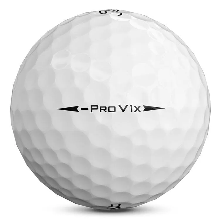Titleist Pro V1x Left Dash White Golf Balls 12Pk