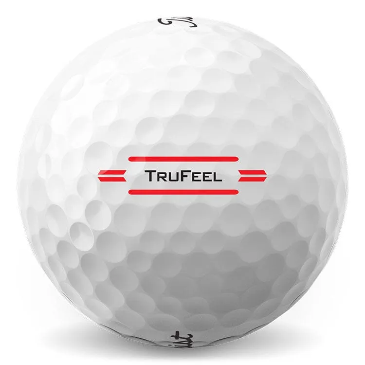 Titleist TruFeel White Golf Balls 12Pk