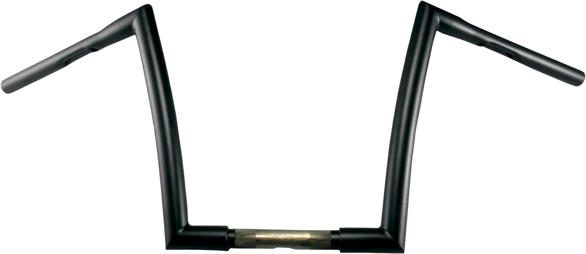 Todds Cycle 0601-2715 1-1/4in. Strip Handlebar - 17in. - Flat Black