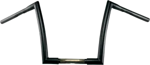 Todds Cycle 0601-2715 1-1/4in. Strip Handlebar - 17in. - Flat Black