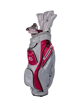 Tour Edge Moda Silk Complete Womens Golf Set Tall Ruby