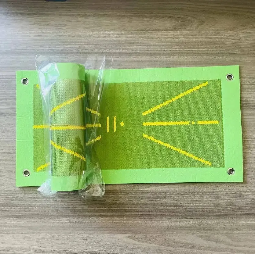 Trace Golf Training Aids Mat for Swing Detection Batting Ball Directional Path Pads Practice Pads Tool Beginners Accessories
