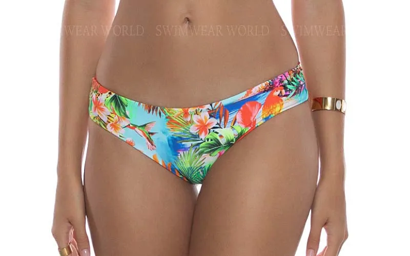 Triangle Halter-Seamless Ruched Back Bikini ::RET
