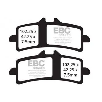 Triumph Speed Triple 1050 Brake Pads - EBC Brakes