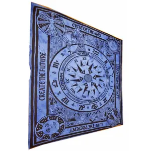Turquoise Cycle Of The Ages Tapestry