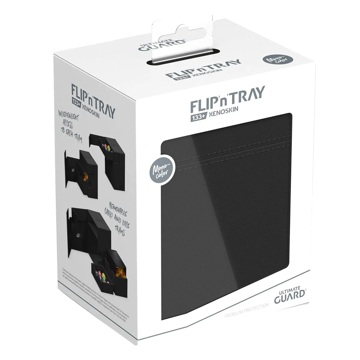 Ultimate Guard Flip´n´Tray 133  Xenoskin Black
