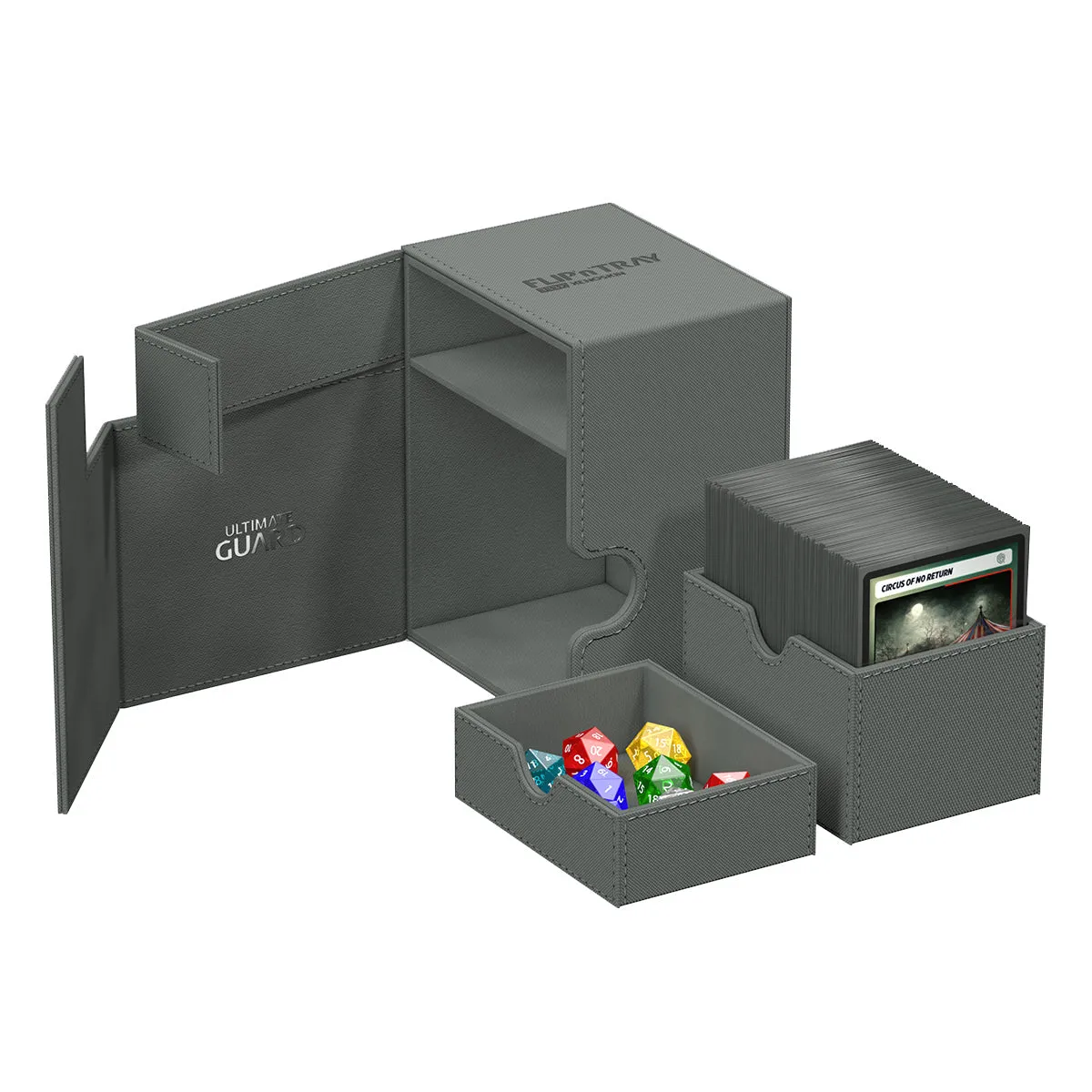 Ultimate Guard Flip´n´Tray 133  Xenoskin Grey